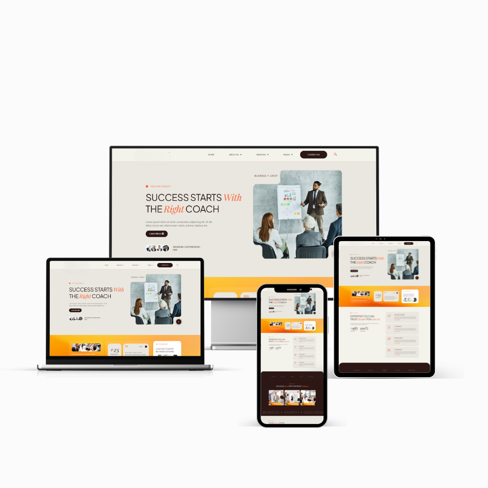 custom website design
